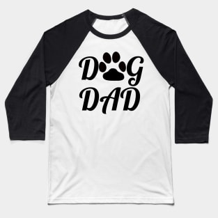 Dog Dad Baseball T-Shirt